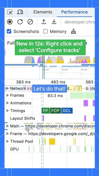 3 new ways to customize the DevTools Performance panel (Part 3)