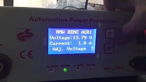 How to use MST 90+ universal automotive ECU programming voltage regulator
