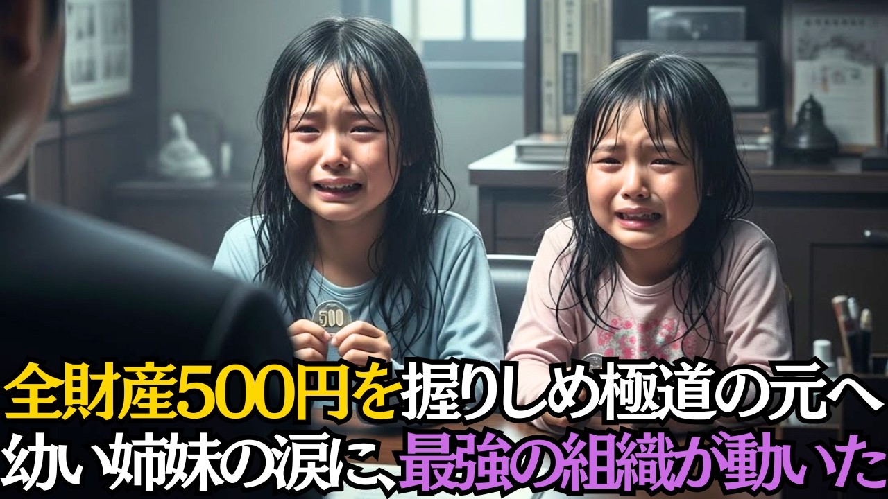 廃業寸前のヤクザ事務所に助けを求めた姉妹「このお小遣いで…助けてください」→翌日、黒塗りの高級車が現れ…