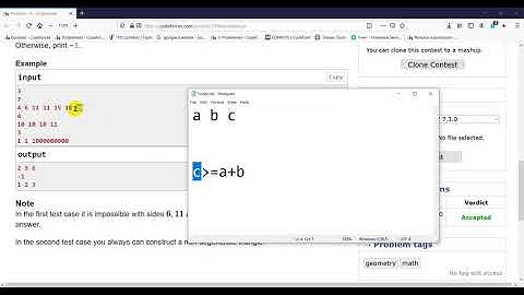 1398A Bad Triangle   codeforces problem in bangla