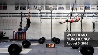 Wod Demo - King Kong Paradiso Crossfit