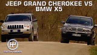 Jeep Grand Cherokee VS BMW X5 | Fifth Gear Classic