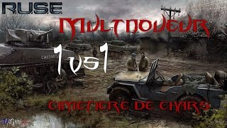 Bataille 3 | R.U.S.E. - Multijoueur 1vs1 Cimetière de chars screenshot 5
