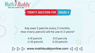 Math Practice Problem Grade 4 Question 256