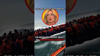 Mega dinghy MOTHERSHIP LEAVES GB News Breakfast in DISBELIEF!