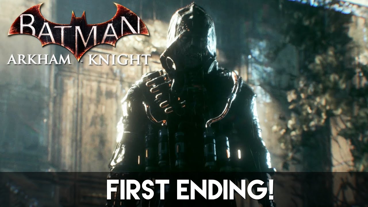 Batman Arkham Knight - First Ending | 1080p 60fps - YouTube