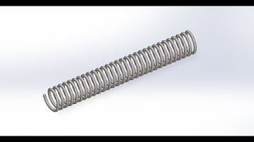 How to Create a 3D Spring in SolidWorks – Easy Helix Tutorial