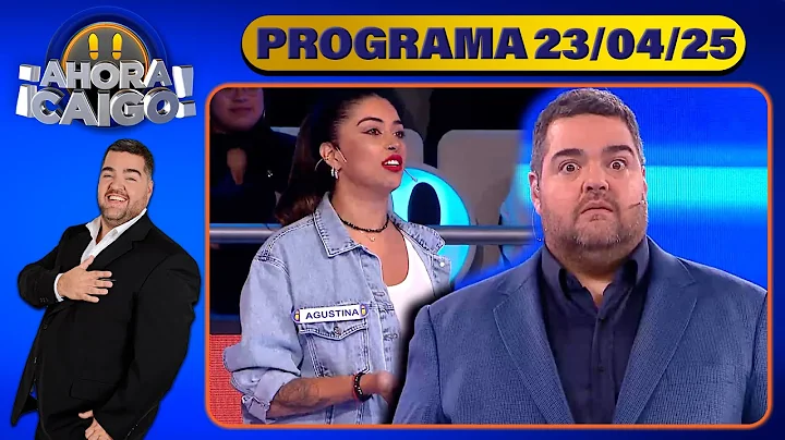 AHORA CAIGO - Programa 23/04/25 - INVITADA: MARINA BELLATI