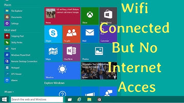 Fix Problem Wireless connected but no internet access [Solved]