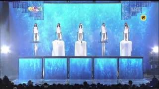 [Vietsub] Mermaid Princess - Mystic White @ SBS Gayo Daejun 2012