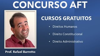 CONCURSO AFT -  CURSOS GRATUITOS