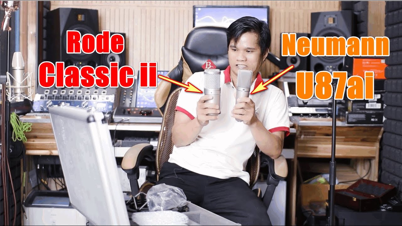 Đánh Giá Rode Classic ii tube VS Neumann u87ai khác biệt giữa micro tube và micro Tụ