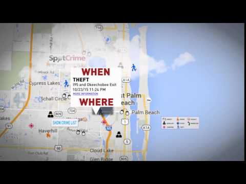 Spot Crime Map