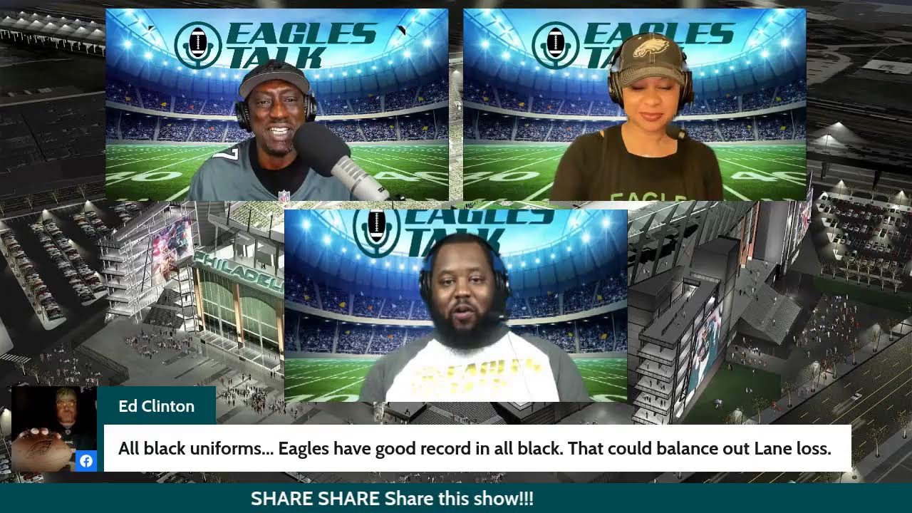 EAGLES TALK - WK 18 PREGAME GIANTS VS EAGLES 1/8/23