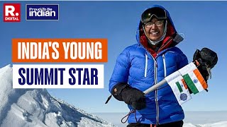 Proud To Be Indian Kaamya Karthikeyan, Youngest Indian Ski To South Pole, Summited Everest In 2021