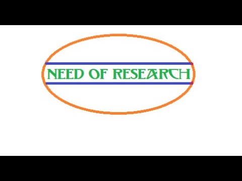Need of Research - 1