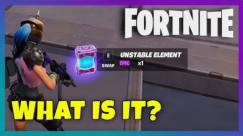 Chapter 7 Unstable Element - How to use it