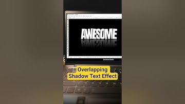 Overlapping Text Shadow Hack in INKSCAPE So Simple!