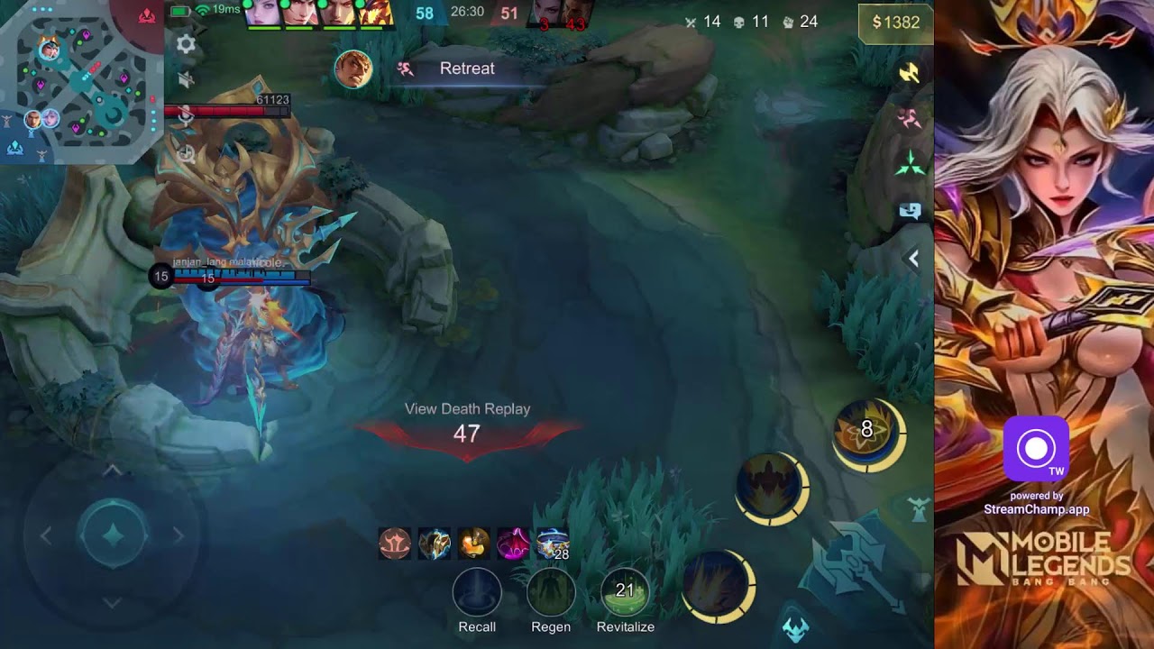 🔴 LIVE ep 3526 MobRemag Highlights Mobile Legends Rank Game | Epic to Mythic Grind!