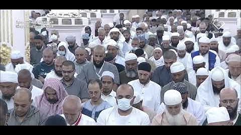 سورة المرسلات كاملة من المسجد النبوي الشريف بصوت الشيخ عبدالله بن عبدالمحسن القرافي