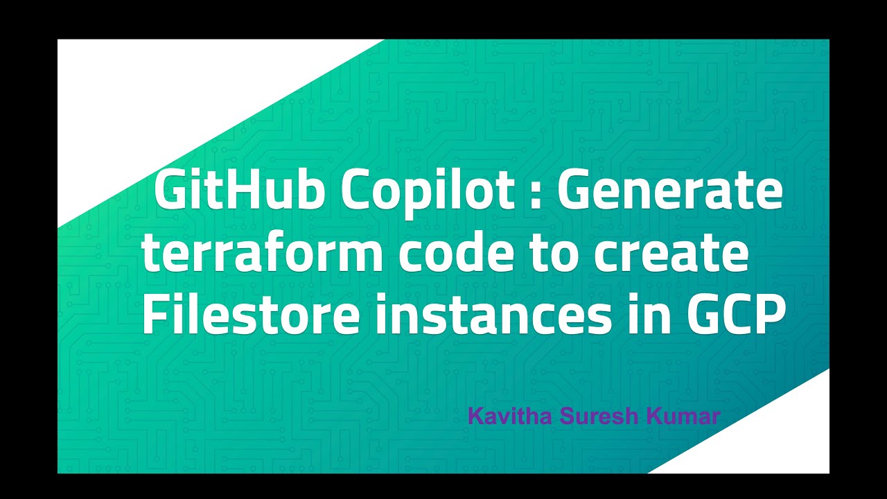 GitHub Copilot: Generate terraform code to create Filestore instances ...