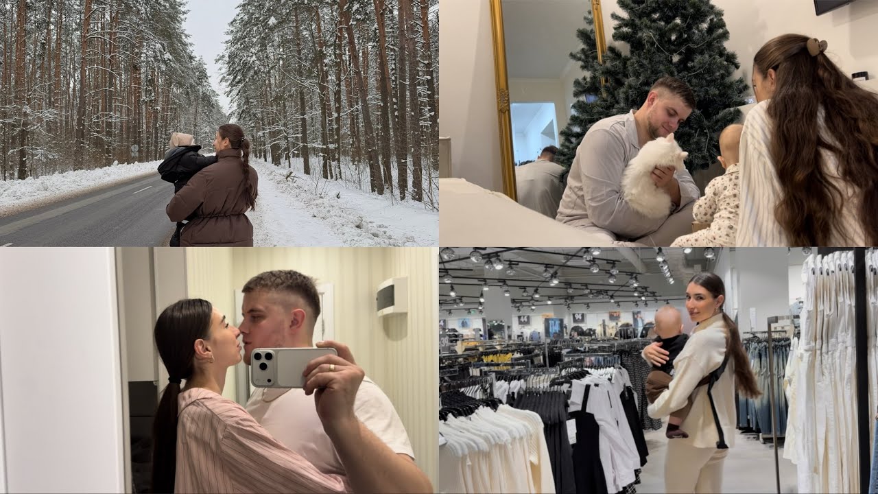 Зимний семейный влог| Поездка в Минск и предновогодняя суета 🧸✨