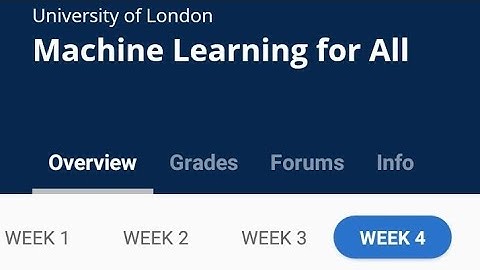 Machine learning for all week4 quiz answers coursera | coursera quiz answers #coursera #machinelearn