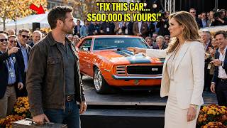 The Billionaire Bet $500,000 No One Could Start His 1969 Camaro — Then a Single Dad Stepped In