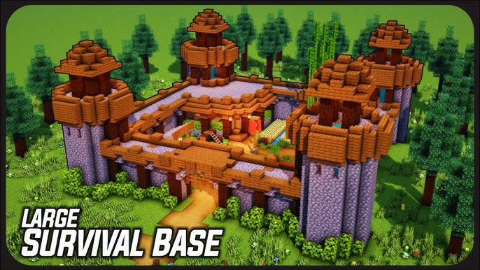 Minecraft Casa medieval para survival #RockinRio2022 #minecraft #minec