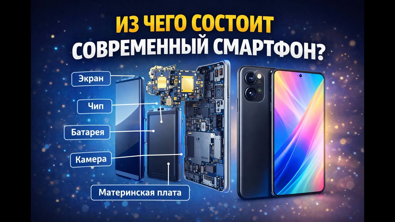 Из чего состоит современный смартфон?