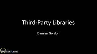 Python: Third-Party Libraries