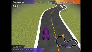 Aws Deepracer 2020 August Qualifier Head-To-Head Semifinals Racer View