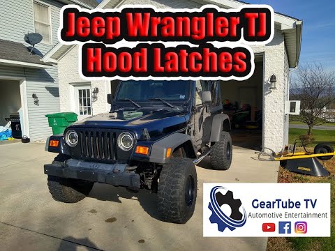 Jeep Wrangler TJ Hood Latch Replacement – DIY!!