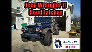 Jeep Wrangler TJ Hood Latch Replacement - DIY!!