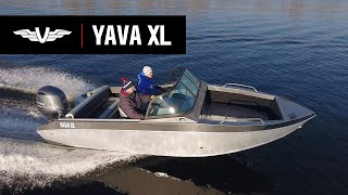 YAVA XL by Volzhanka цельносварная алюминиевая лодка