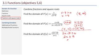Math 140A Unit 3 Day 2 - 3.1 Functions (5,6)