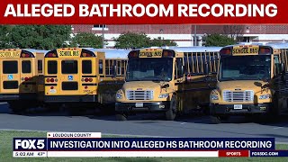 Investigation underway into alleged high school bathroom recording