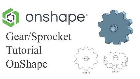 Beginner OnShape: Gear / Sprocket Tutorial  | Step-by-Step Guide