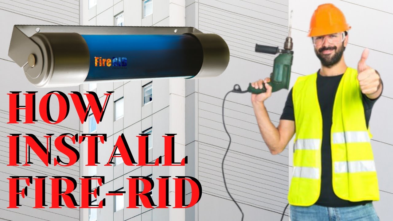 Fire Rid How to Install Fire RID Automatic Fire Extinguisher on ceiling and Wall ...