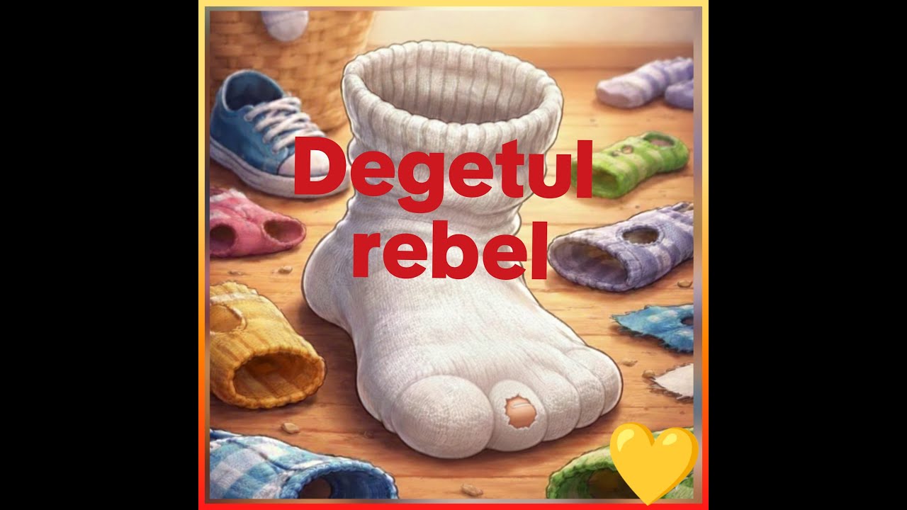 Degetul rebel - poveste amuzantă