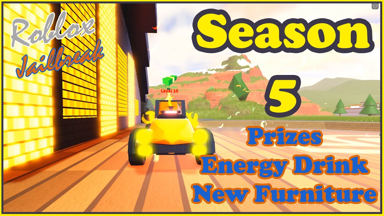 Roblox Jailbreak Season 5, Banana Car, Energy Drink and More!