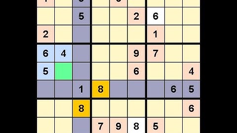 How to Solve Washington Times Sudoku Difficult October 16, 2020