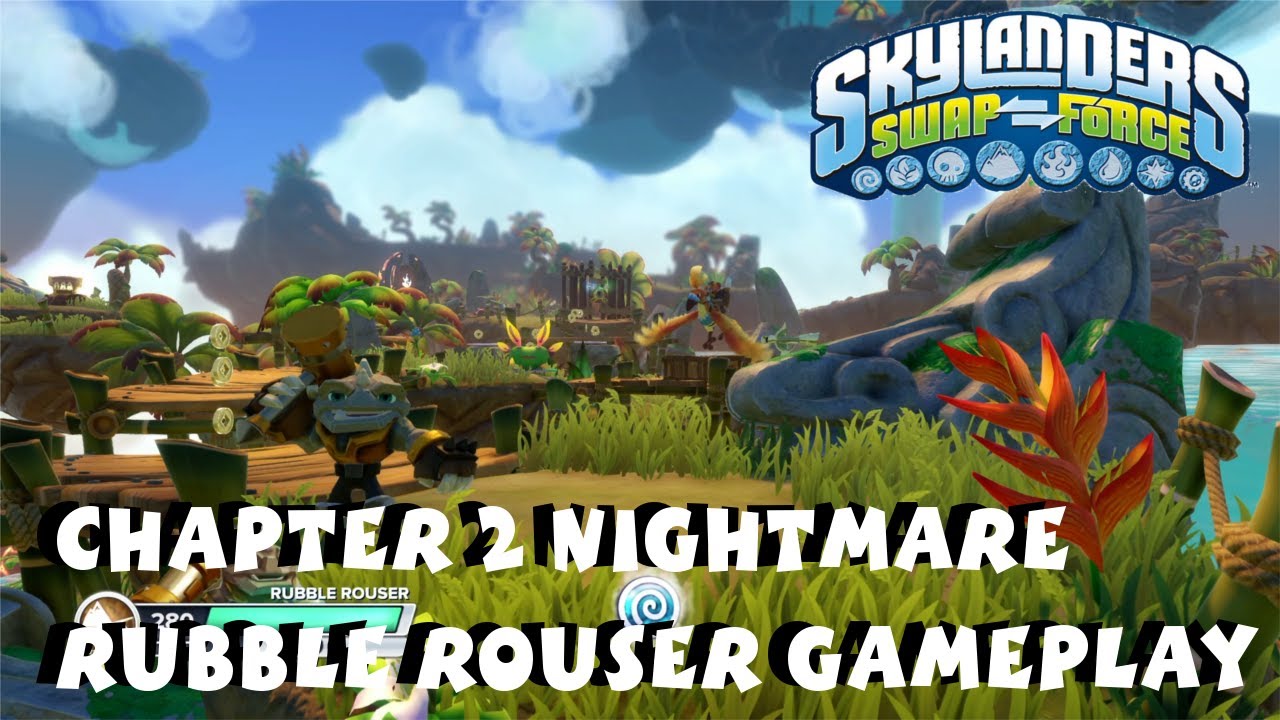 Rumble Rouser Skylanders Swap Force Rubble Rouser Upgrades