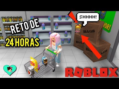 24 Horas En El Supermercado Reto Con Titi Juegos Y Goldie En - adopto una bebe traviesa en roblox adopt me titi juegos by titi juegos