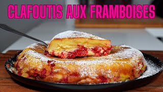 MON CLAFOUTIS AUX FRAMBOISES -- FOOD IS LOVE