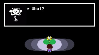 Frisk has something to say to Flowey (2023)