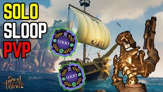 Solo Sloop Hourglass Grind (Sea of Thieves)