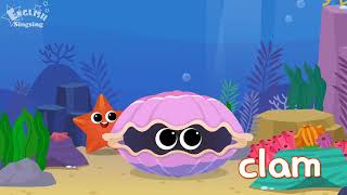 Kids vocabulary   Sea Animals   Learn English for kids   English educational video