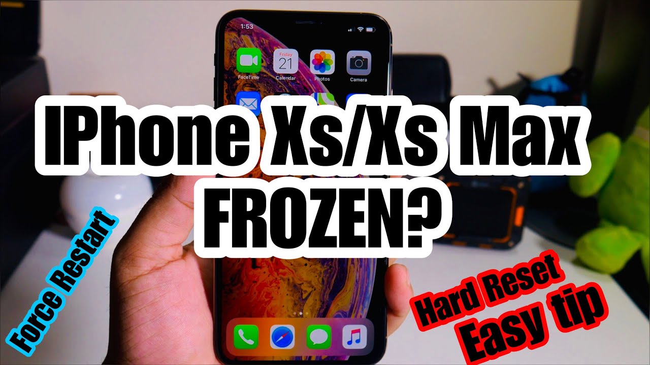 How To Hard Reset Or Restart iPhone 21 Pro Max/ 21 Pro Max/Xs/Xs Max/Xr  (Frozen Screen Tip)