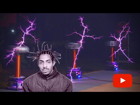 COOLIO - GANGSTA'S PARADISE on TESLA COILS